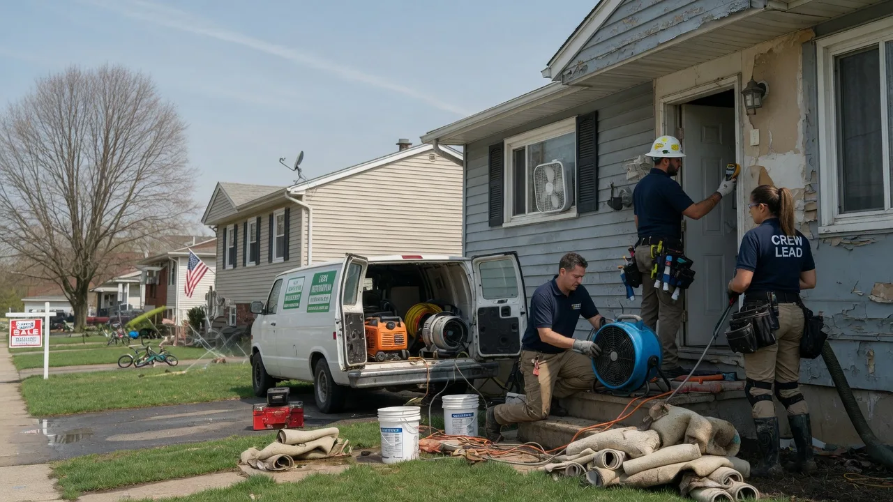 Flood Cleanup in Hanlontown, IA near me