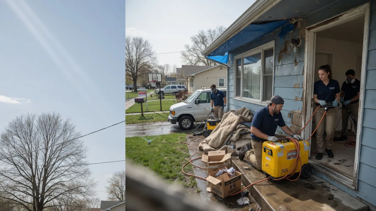 Basement Flood Cleanup in Hanlontown, IA near me